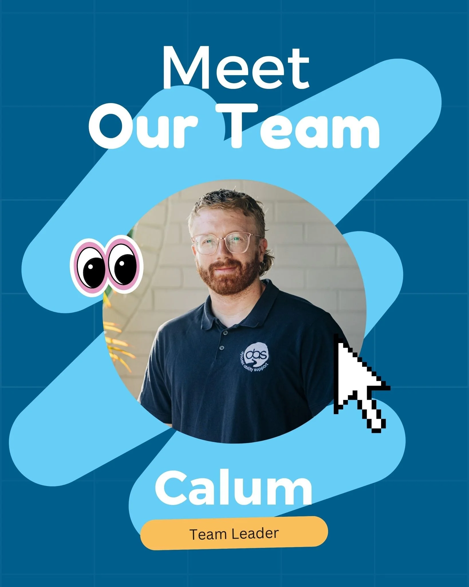 Meet Cal! Our hilarious larrikin Team Leader. He has a knack for turning around a bad day with a witty crack or a friendly smile. Good guy to have around.