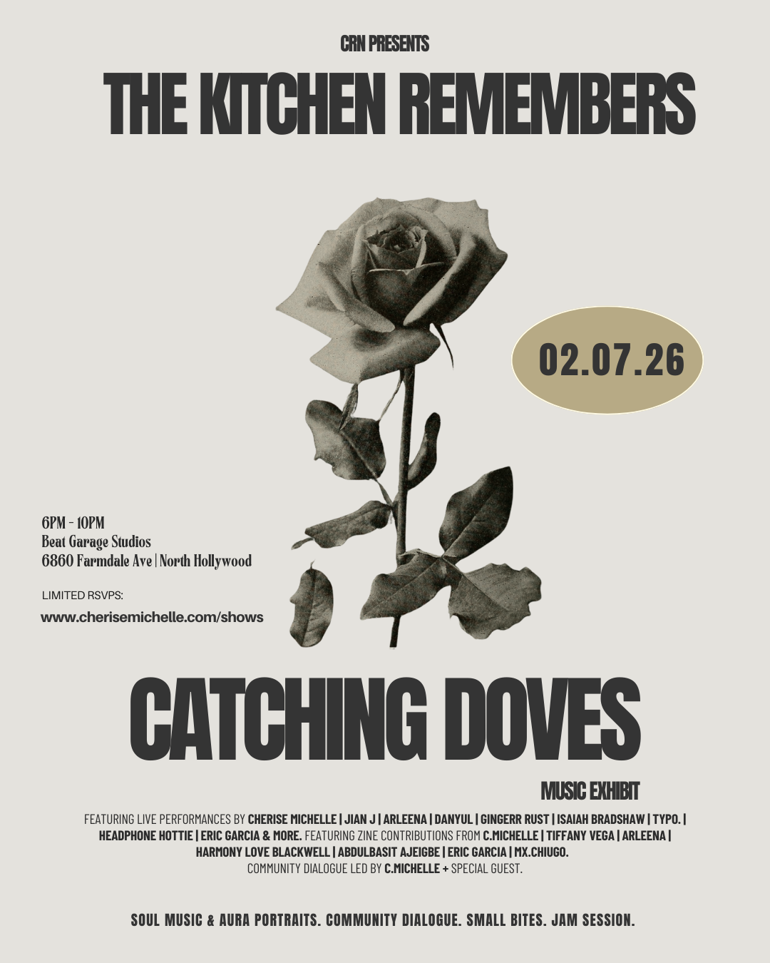 The Kitchen Remembers: Catching Doves