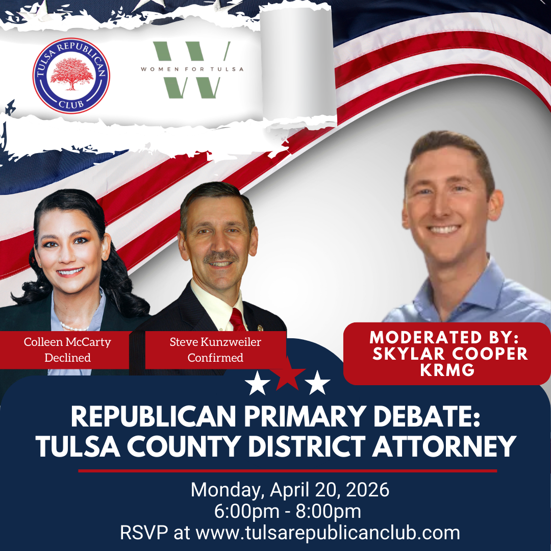 Republican Primary Debate: Tulsa County District Attorney