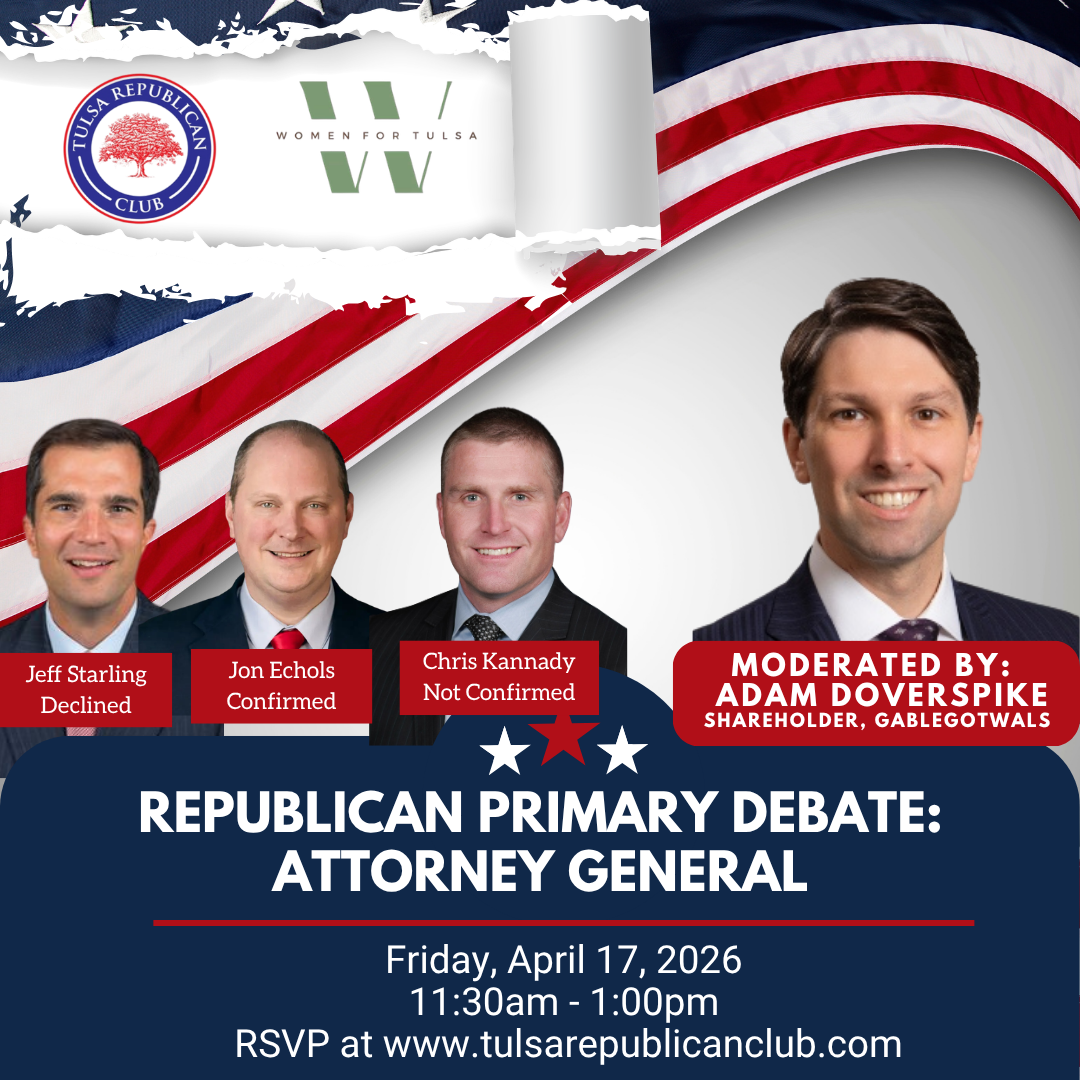 April Monthly Luncheon: Oklahoma AG Debate