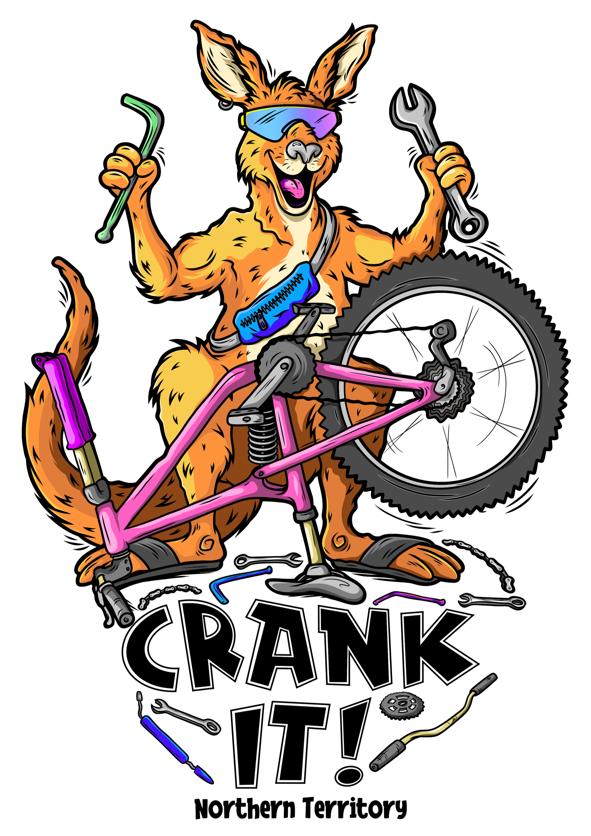 CRANK IT! Northern Territory - bike mechanics youth project with Chase & Grace Projects