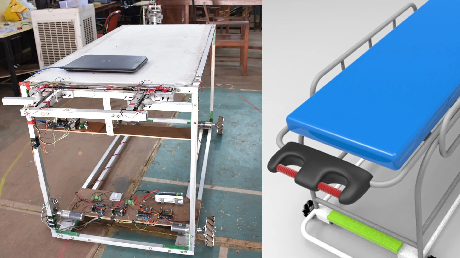 Intuitive-Control Gurney