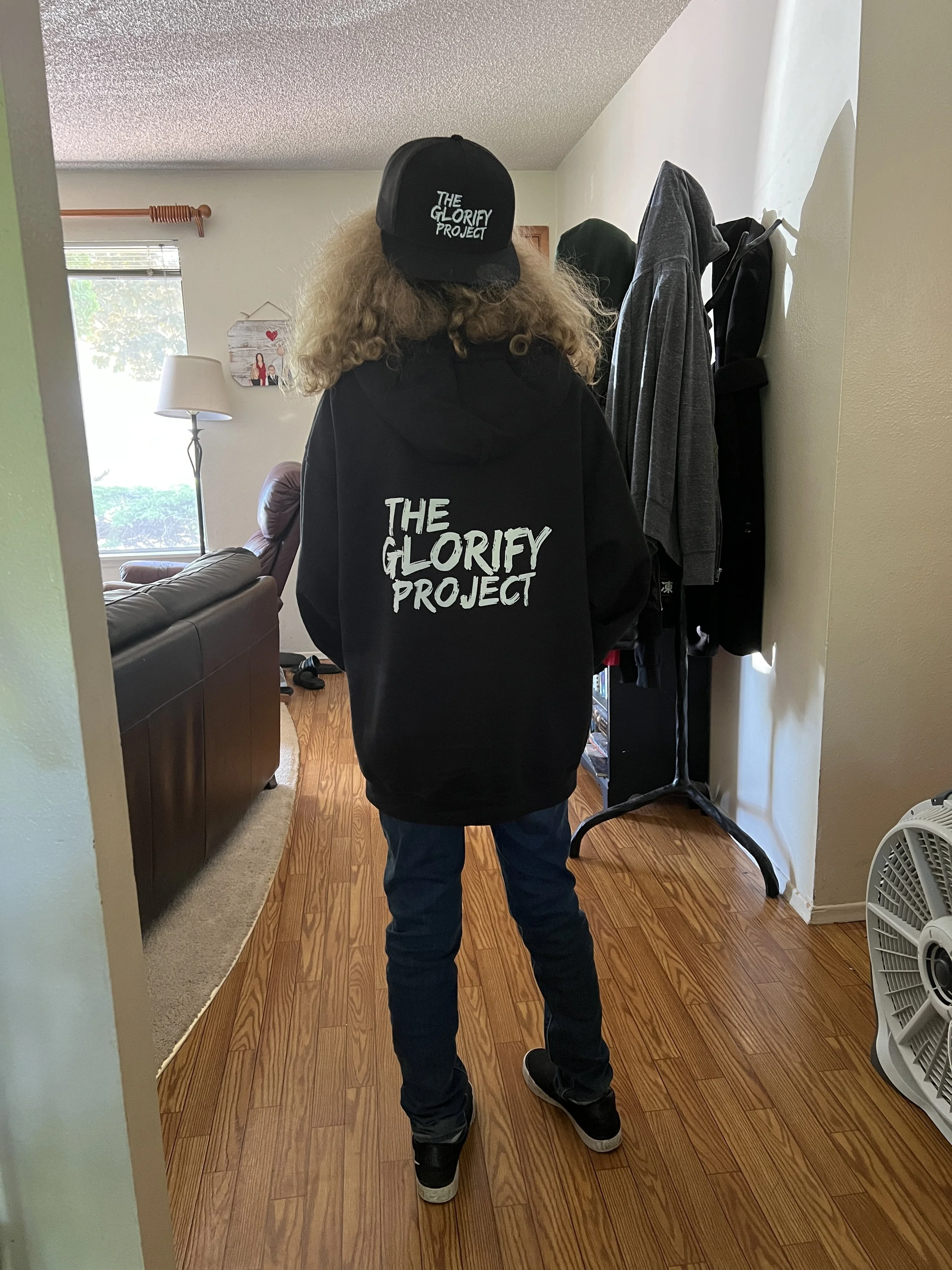 TGP Black Zip Up Hoodie