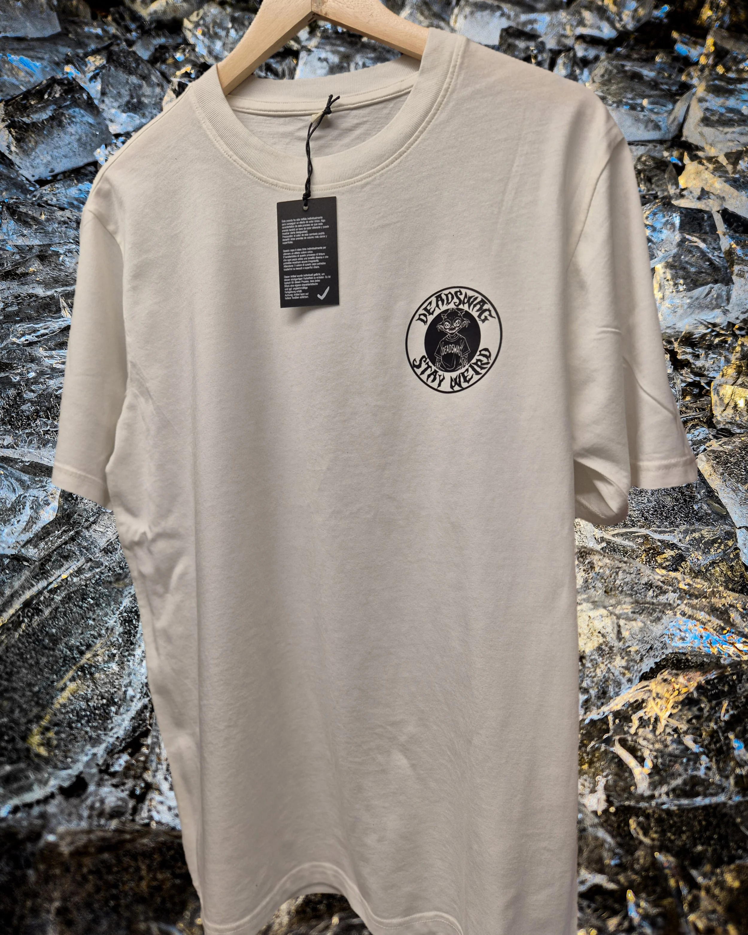 STAY WEIRD OVERSIZED LOGO TEE (SIZE S ONLY)