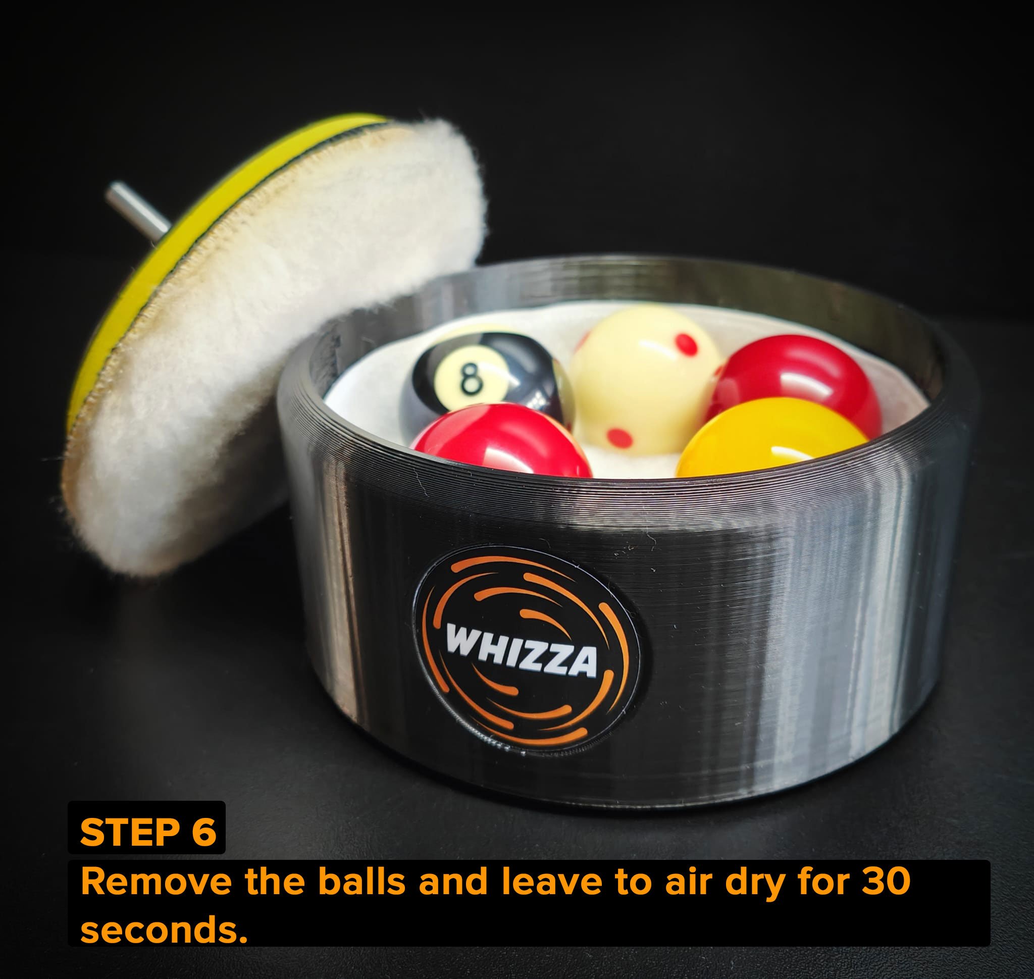 WHIZZA Ball Cleaning Set — 8 Ball Direct