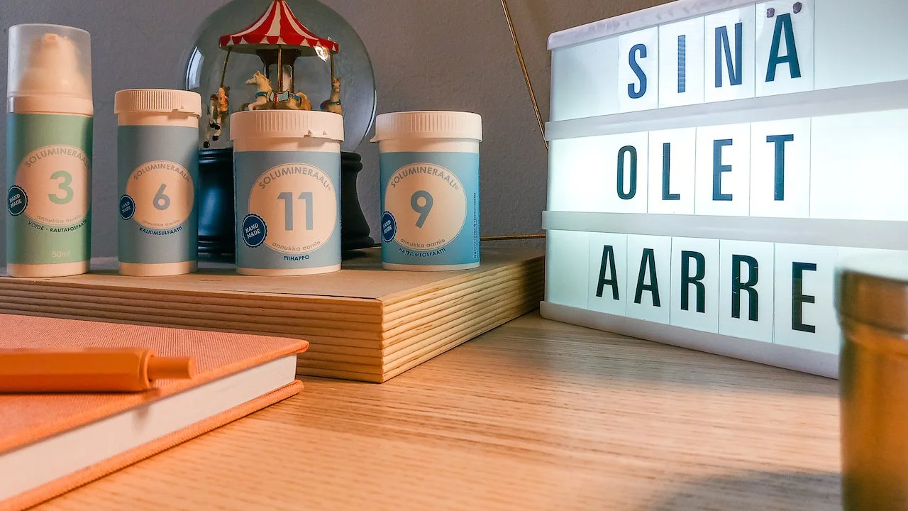 Solumineraali® by annukka aarnio: aito ja alkuperäinen