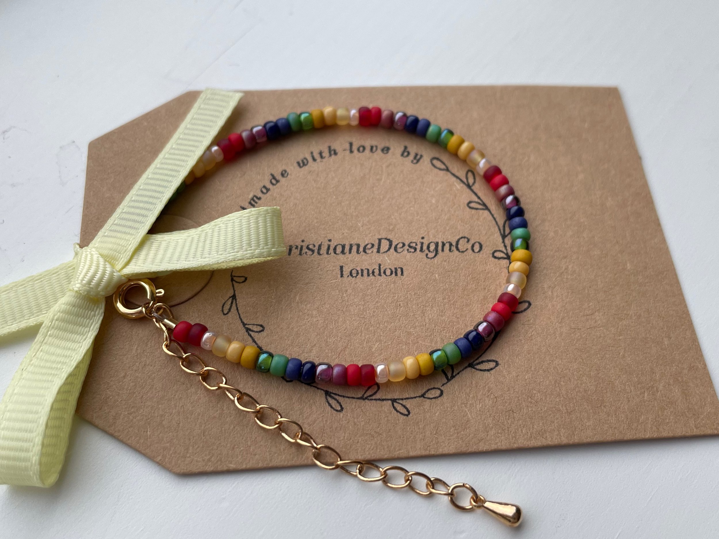 Pride rainbow bracelet