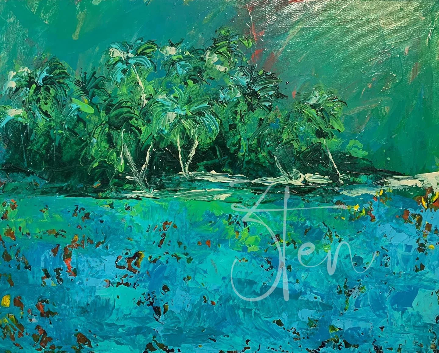ISLAND DREAMS original by Sherry Christopher