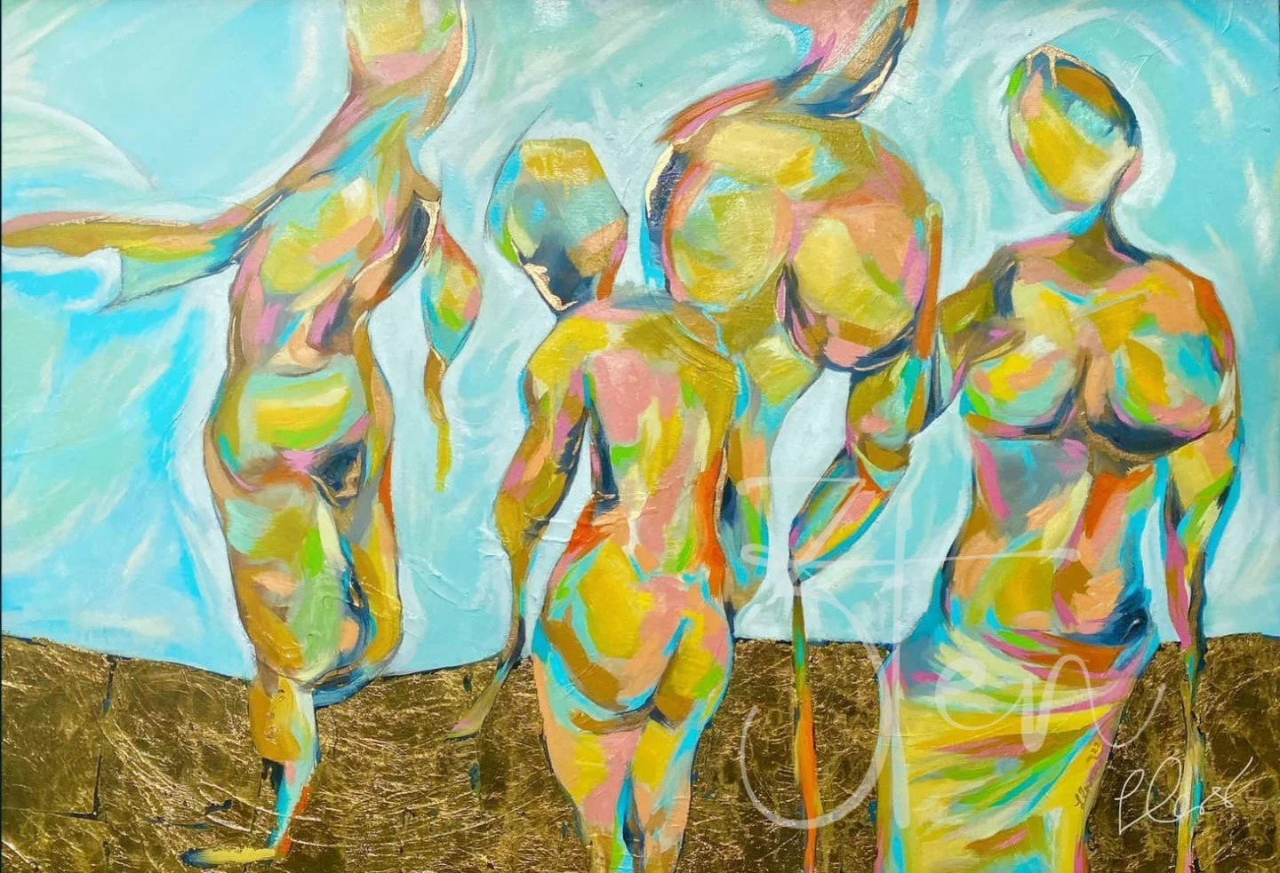 CELESTIAL BEING original by Lori Dever