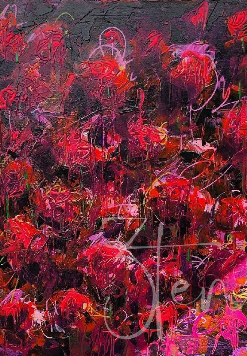 LEE'S FLOWERS #9 by Sherry Christopher