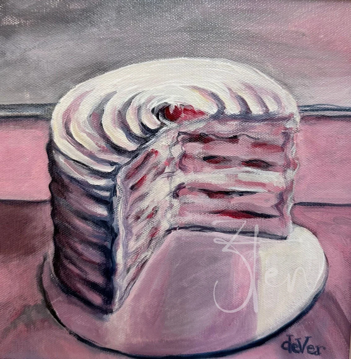 PINK CAKE by Lori Dever