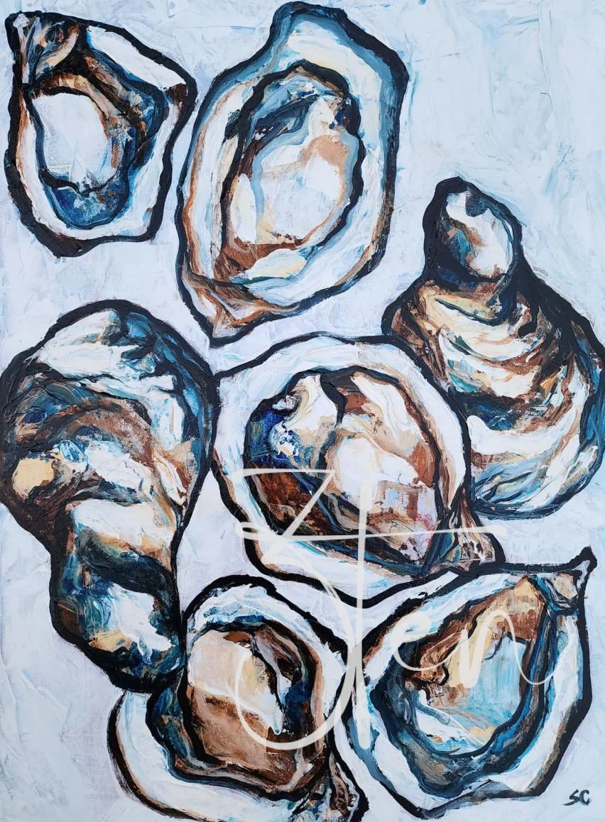 OYSTER 1 original by Sherry Christopher