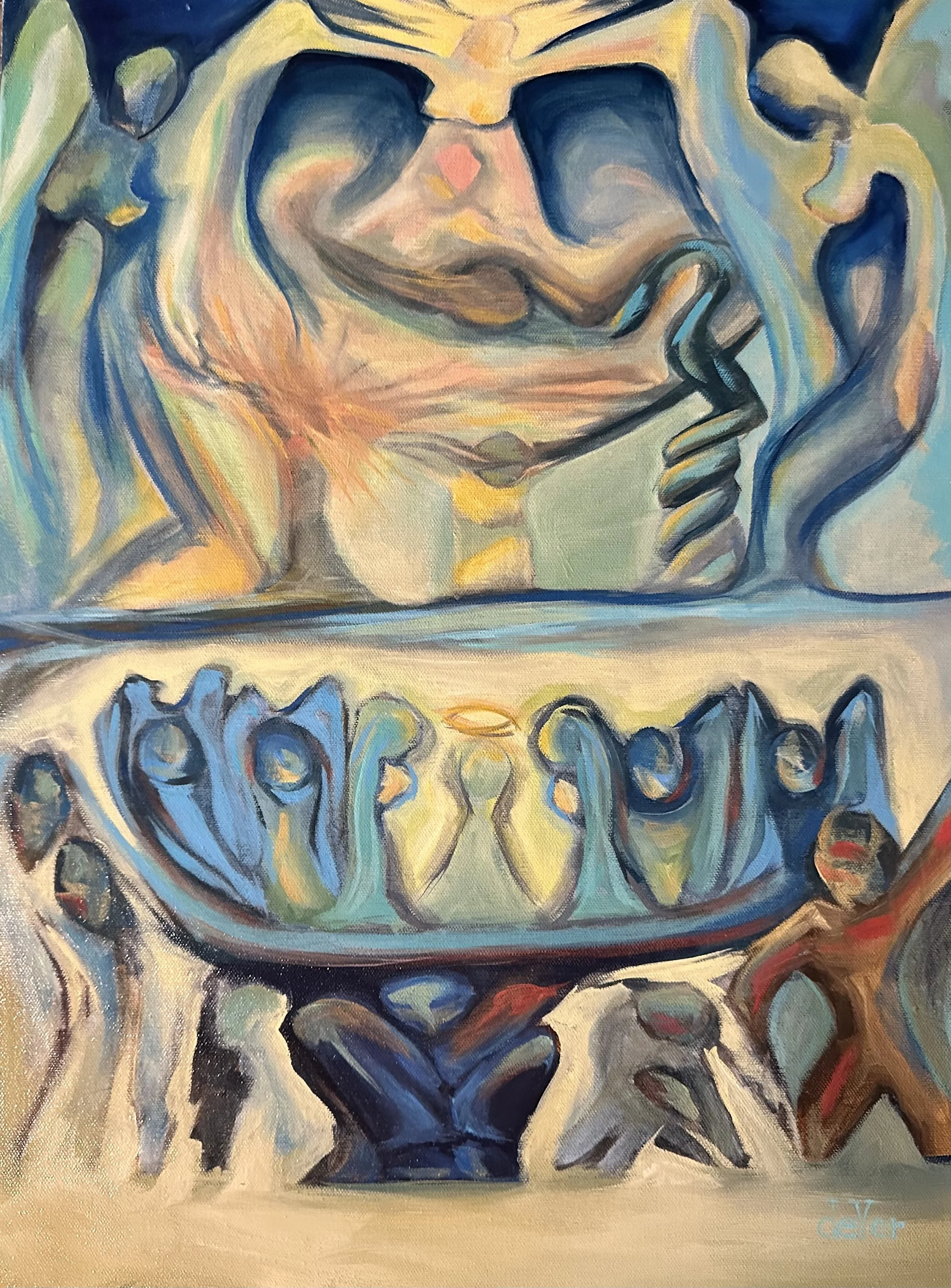 Ode to William Blake by Lori Dever