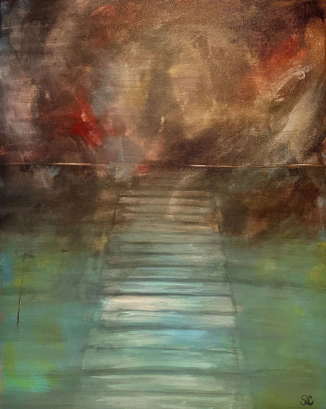 Walking into the Darkness by Sherry Christopher