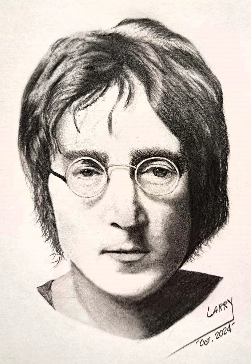 JOHN LENNON by Larry Drehoff
