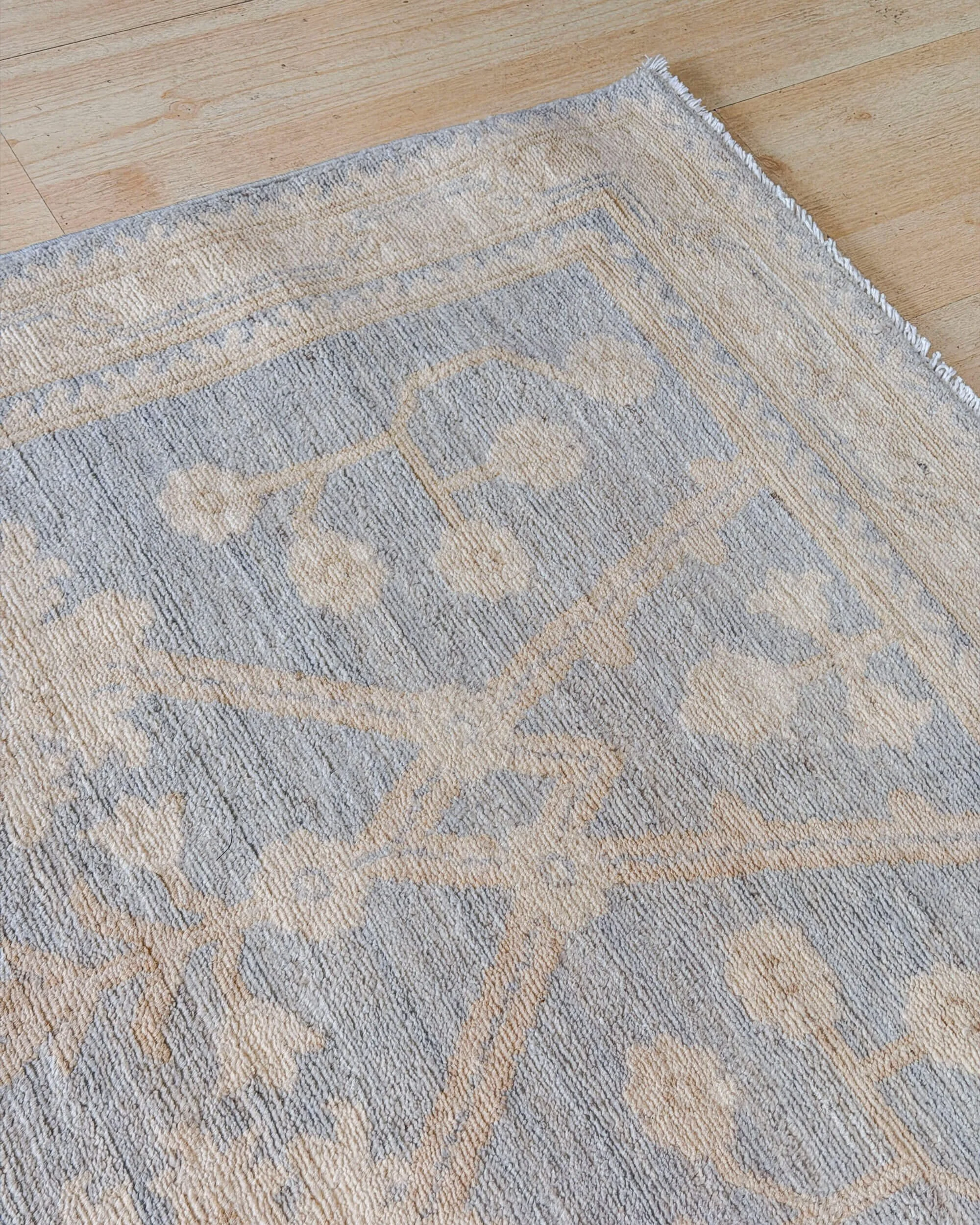 Handmade Afghan Wool Runner Rug Ziegler Design_ 245 × 84 cm_Rosewood Gallery_London3.jpg