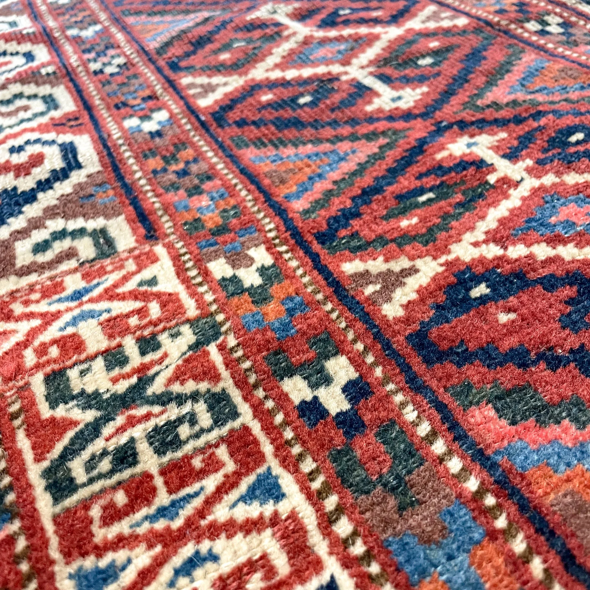 Antique Tekke Turkmenistan Wool Rug Rosewood Gallery4.jpg