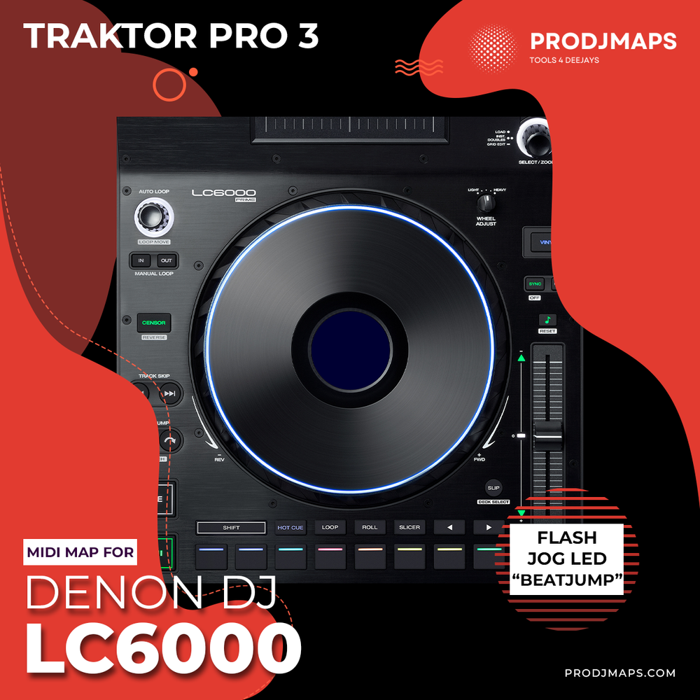 Mapping DENON DJ LC6000 PRIME for Traktor Pro — PRODJMAPS