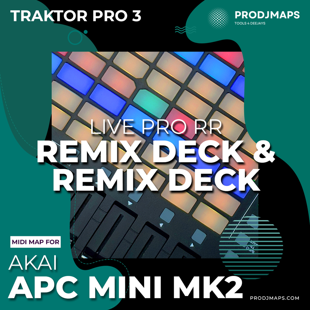 Mapping AKAI APC MINI MK2 Traktor Pro 3 — PRODJMAPS