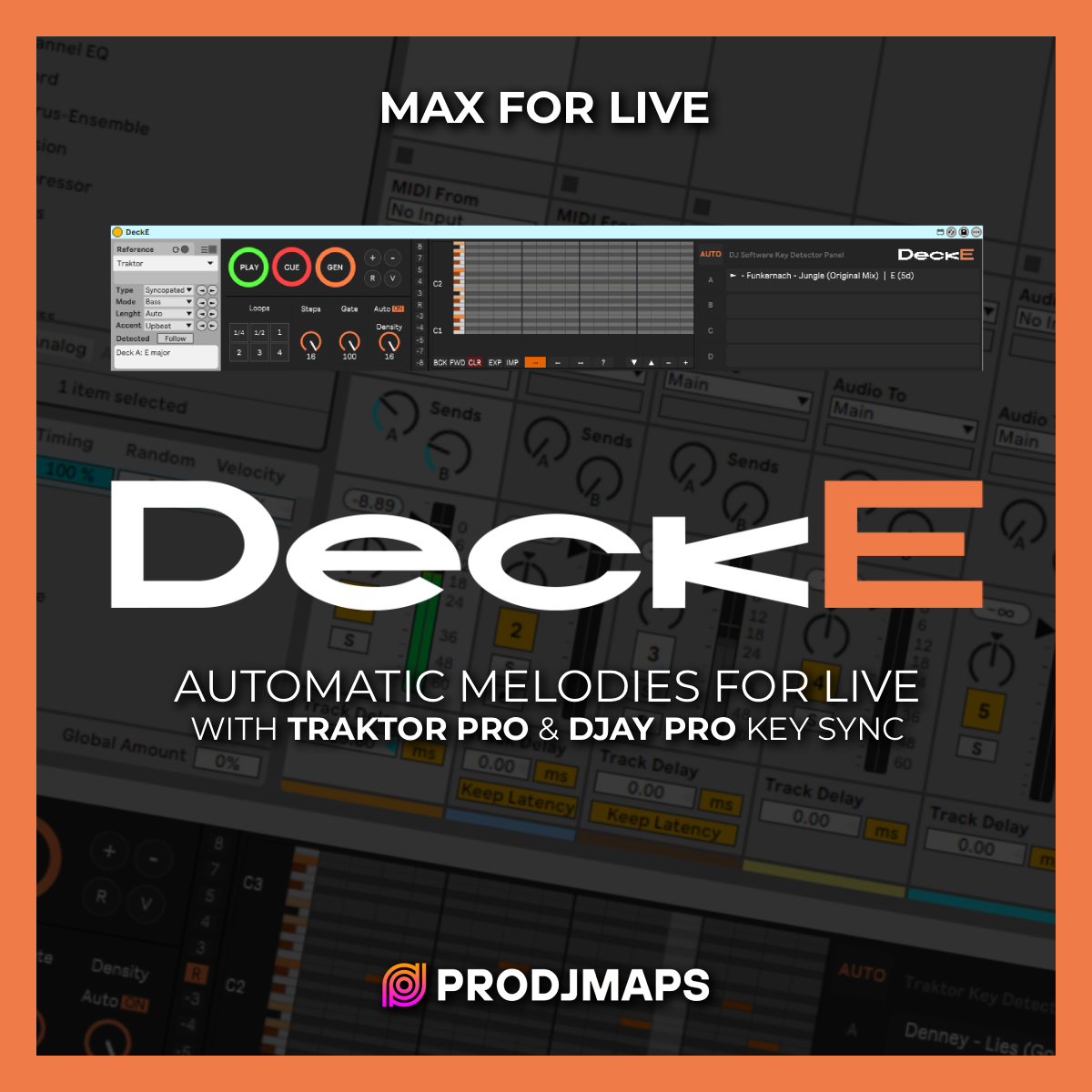 DeckE  - Creador de melodías con Key Sync para djs y productores.