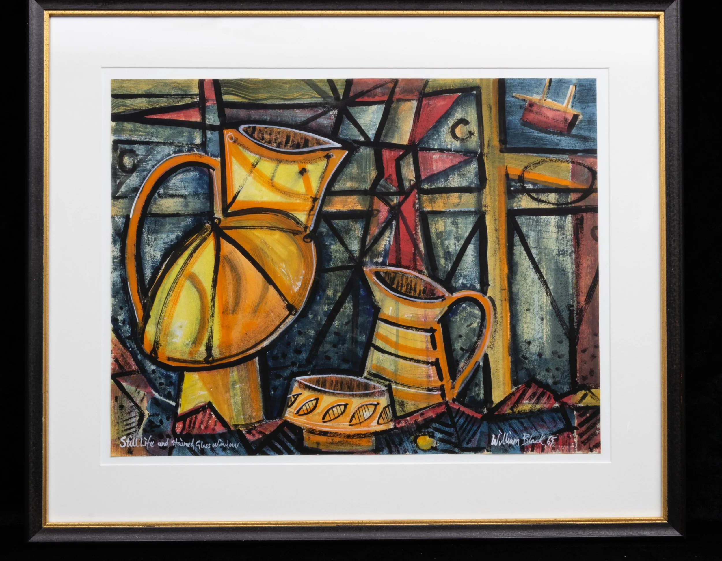 William Black, Cornish Artist, Abstract Art — Rastall Art