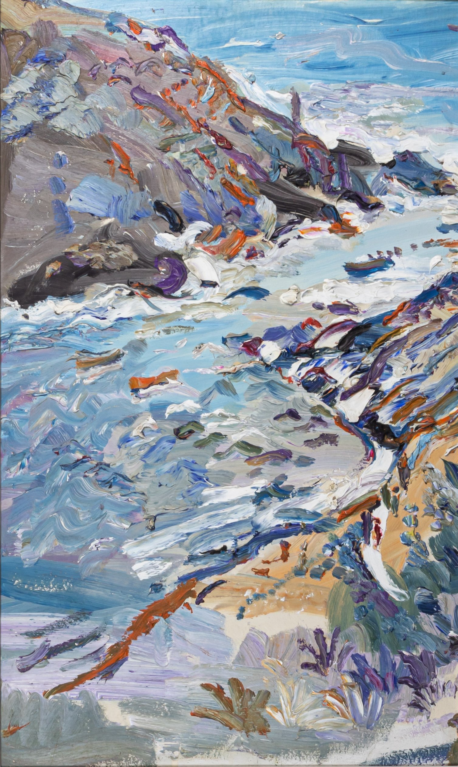 Fred+Yates+Original+Oil+Painting+of+Stormy+Inlet+Coastal+Scene+in+heavy+impasto+full+image.jpg