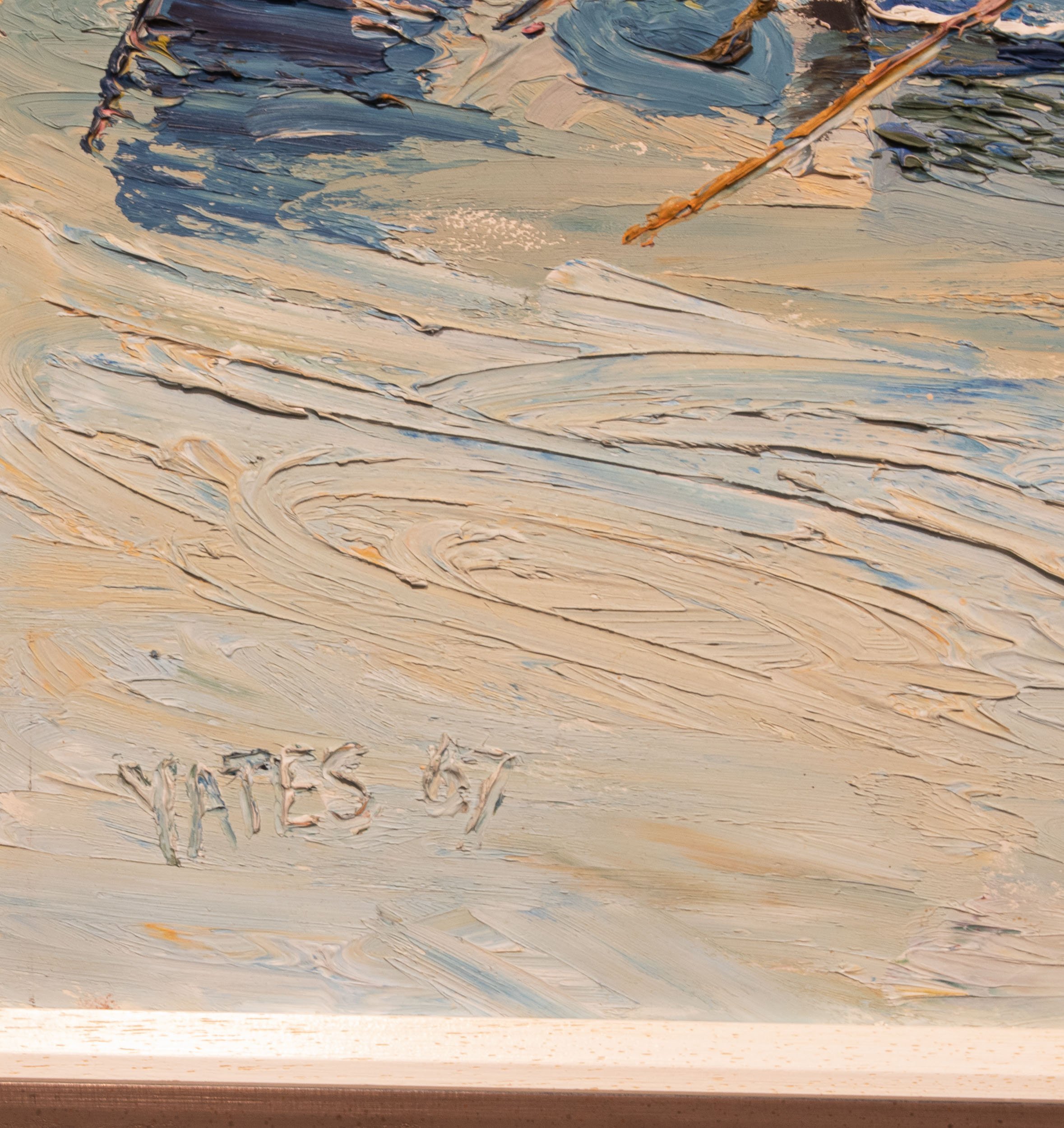 Fred+Yates+Oil+Painting+-+Boats+Anchored+at+the+Shore+-+Soft+Blues+colour+full+image+-+C.jpg