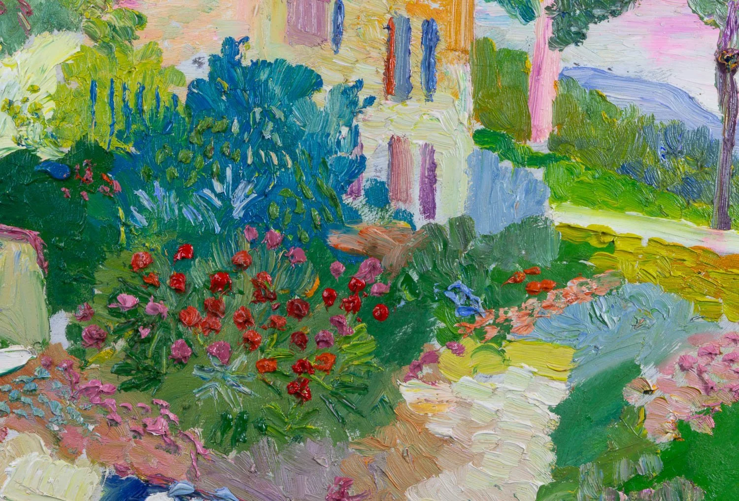 Fred+Yates+Oil+Painting+-+House+in+Provence+Garden+Detail.jpg