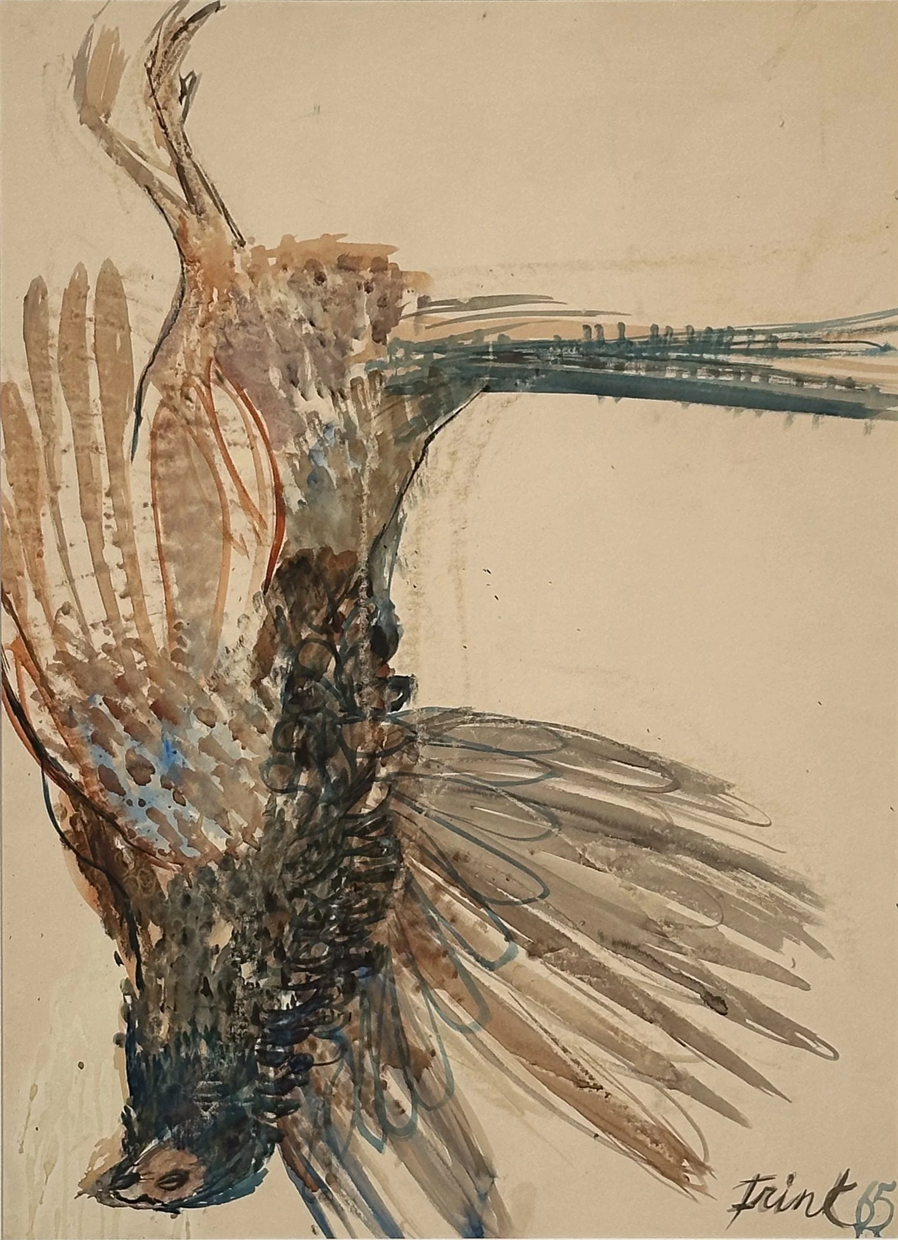 Elisabeth+Frink+-+Dead+Cock+Pheasant+-+Front+no+Frame.jpg