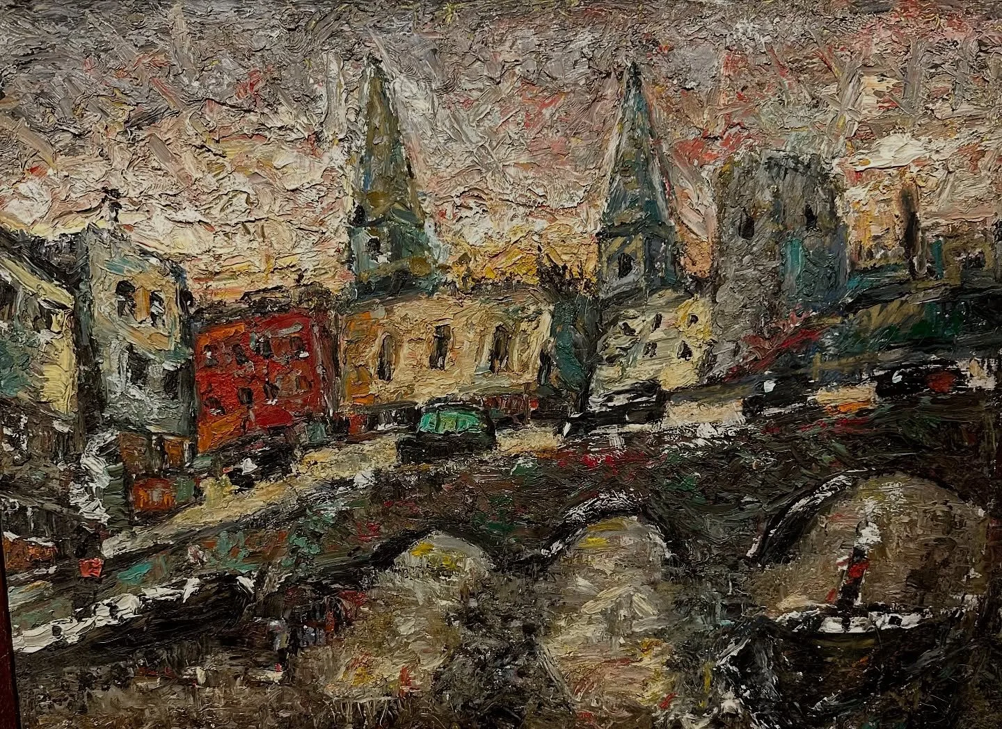 A quick Sunday morning Barrington Tabb before we drive to the final morning at The Cotswold Decorative Antiques &amp; Art Fair in Westonbirt Nr. Tetbury

Some and say hello!

#bristolartist #britishmodernart #cotswoldlife #rastallart