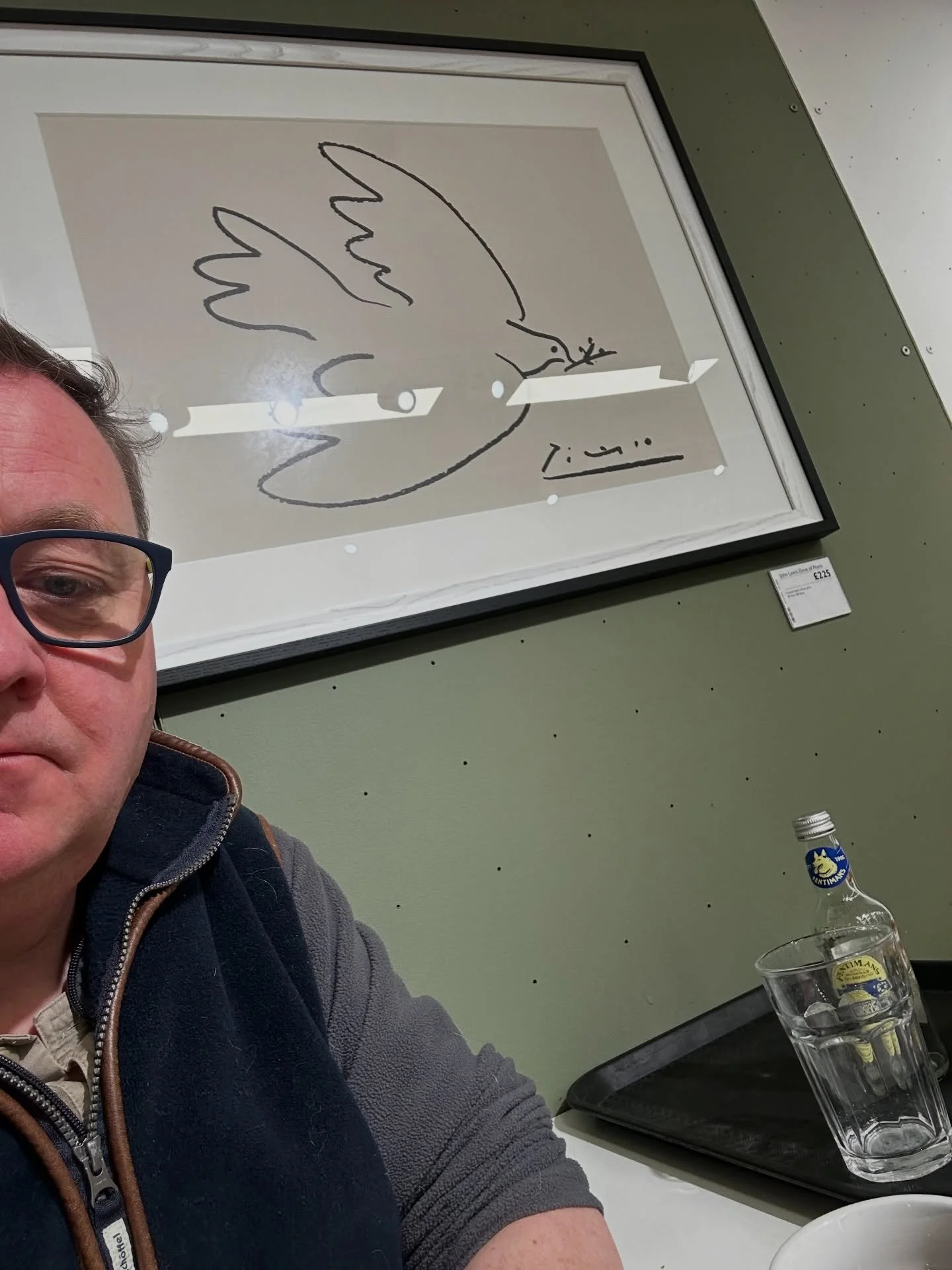 It&rsquo;s a no from me.

This digital ink-jet print at &pound;225 nearly made the milk in my tea curdle.

Yes it is an iconic image but with the life blood sucked out of it and reduced to a John Lewis bar code. 

Pop next door to an art show or gall