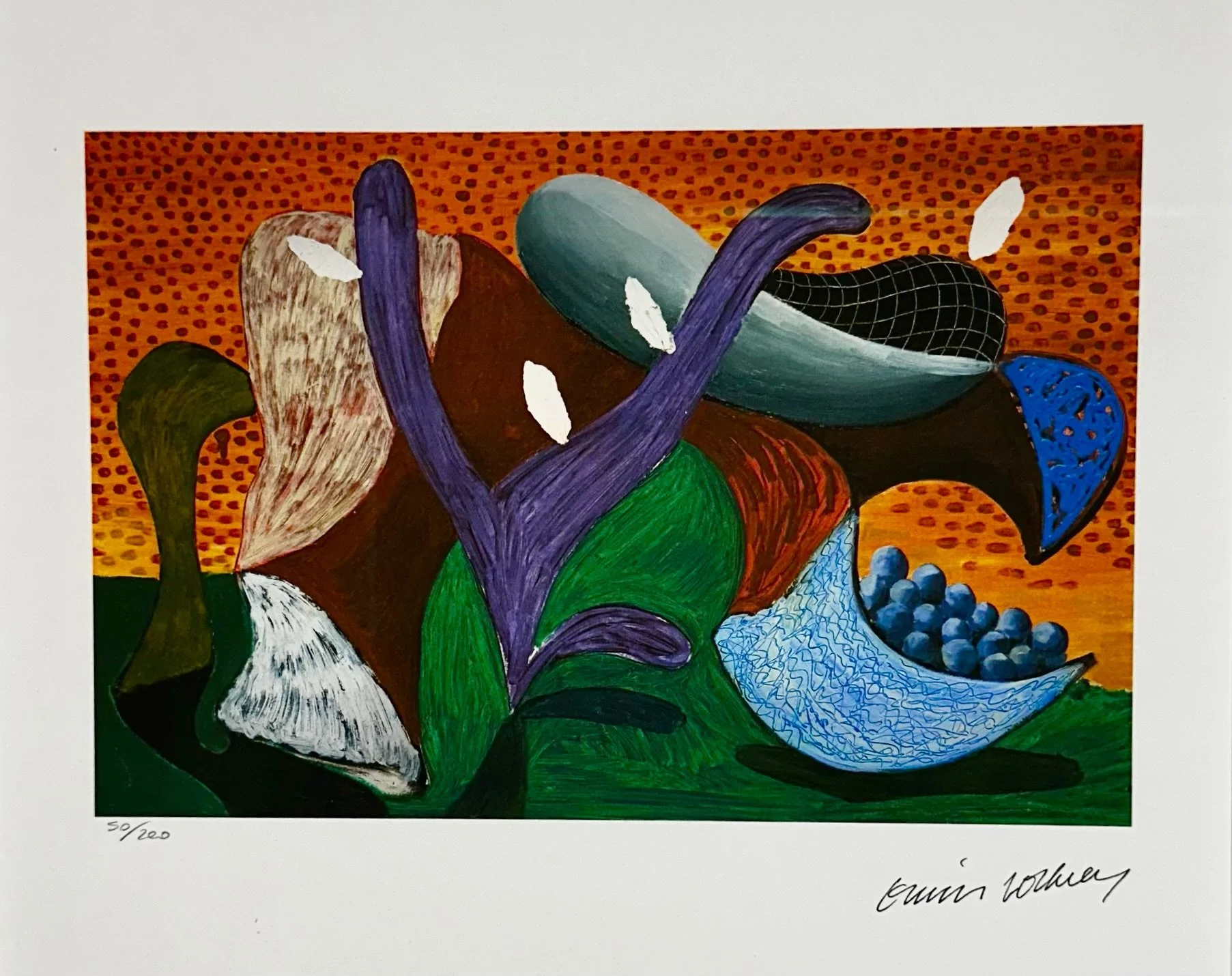 David Hockney b. 1937

I could/should say from a private collection but being honest I just &lsquo;acquired&rsquo; the image from the wife&rsquo;s collection while she was making an afternoon cuppa - Yorkshire Tea of course David&hellip;.

Last week 