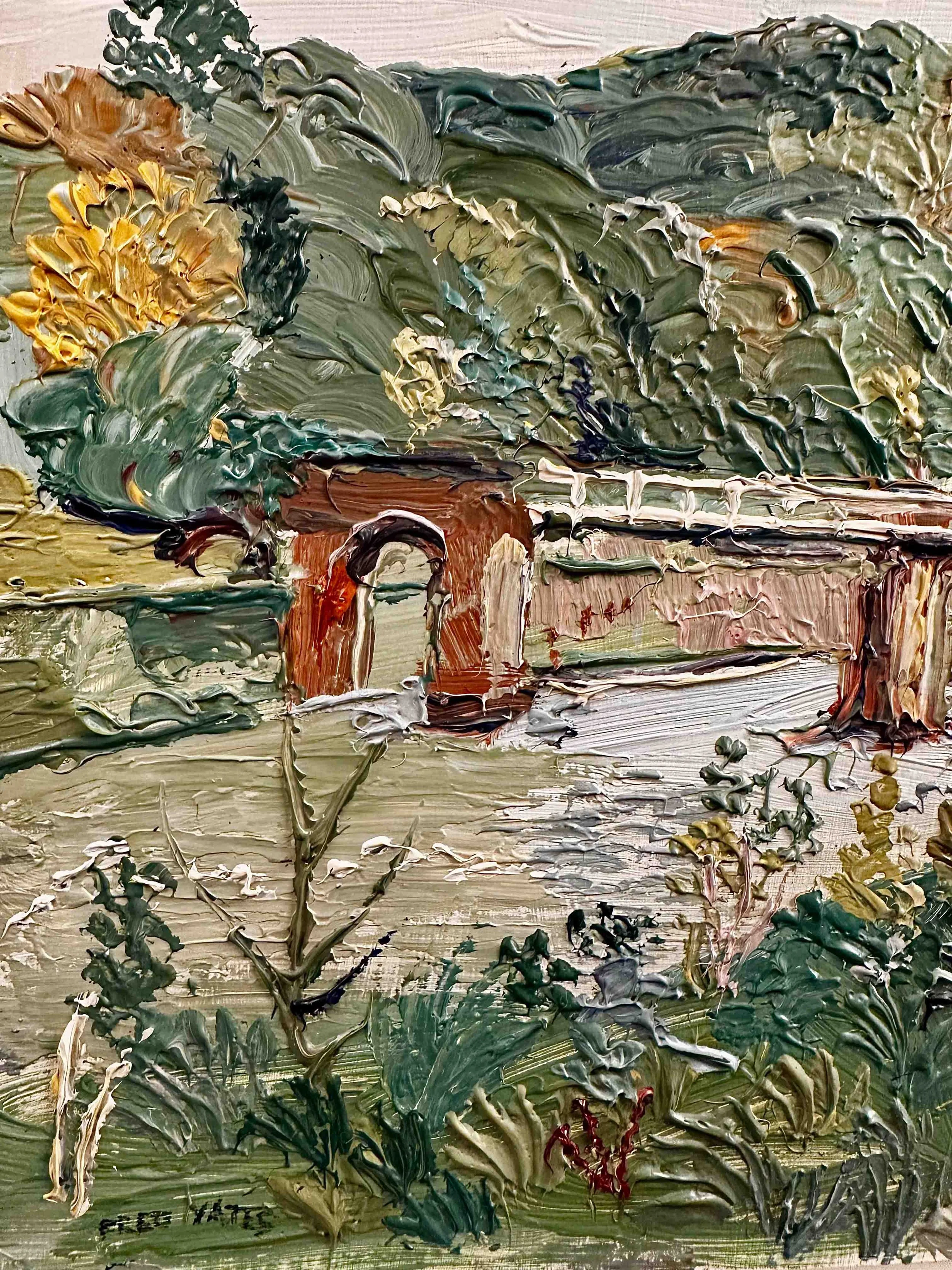 Fred Yates - Railway Bridge Tintern - Brick and signature detail.jpg