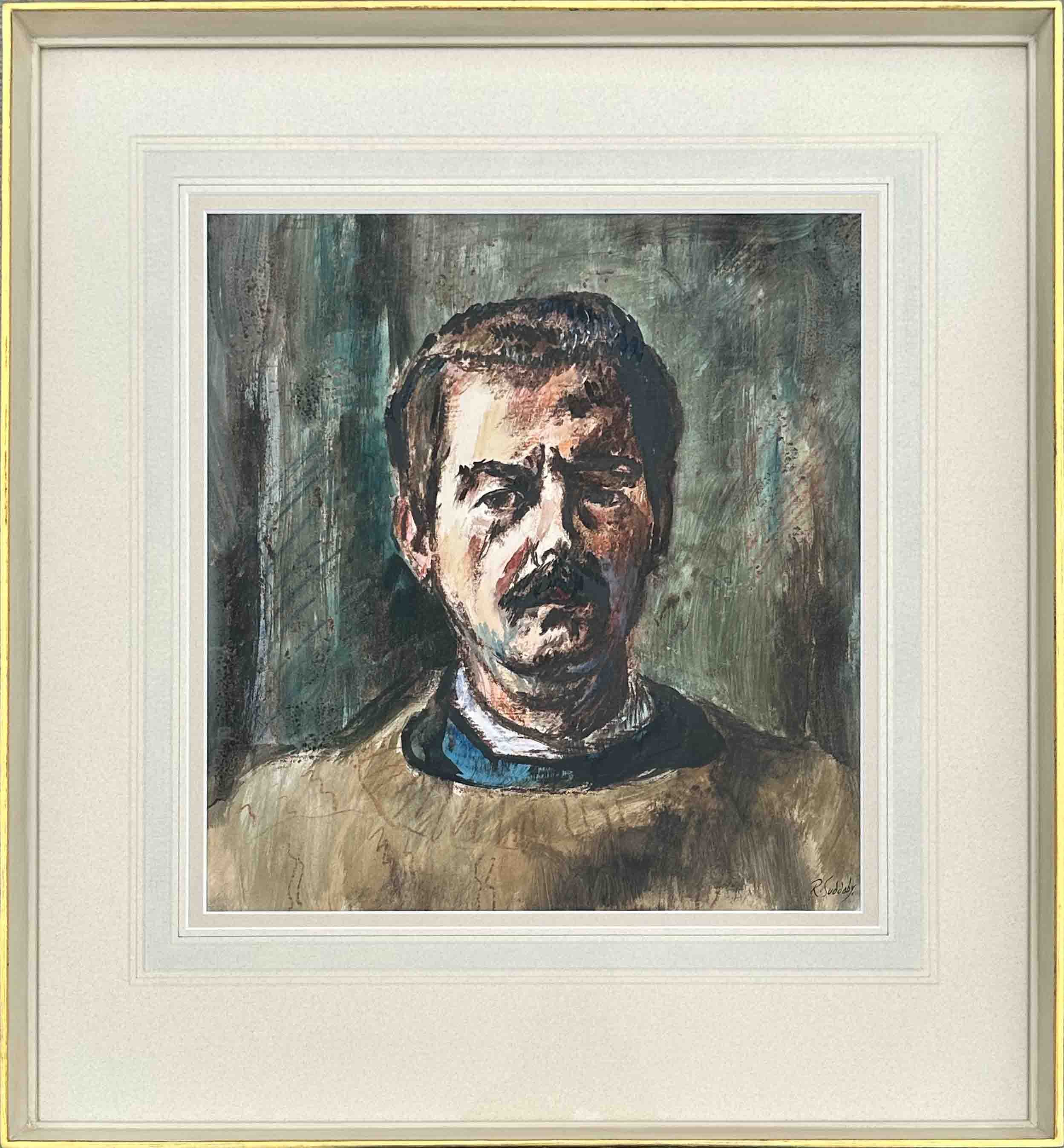 Rowland Suddaby Self Portrait 1962 - Original Restored Frame