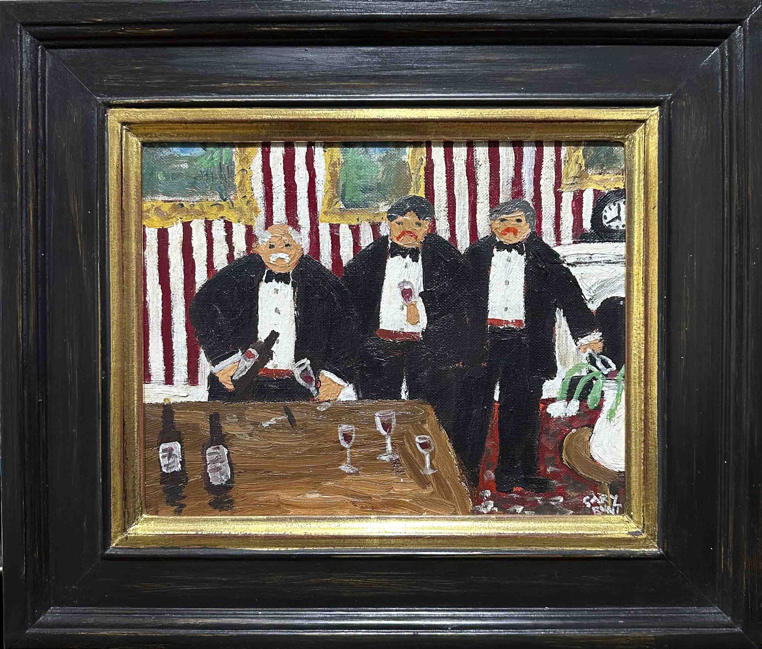 Fabulous and fun Gary Bunt Painting for Sale - The Connoisseur