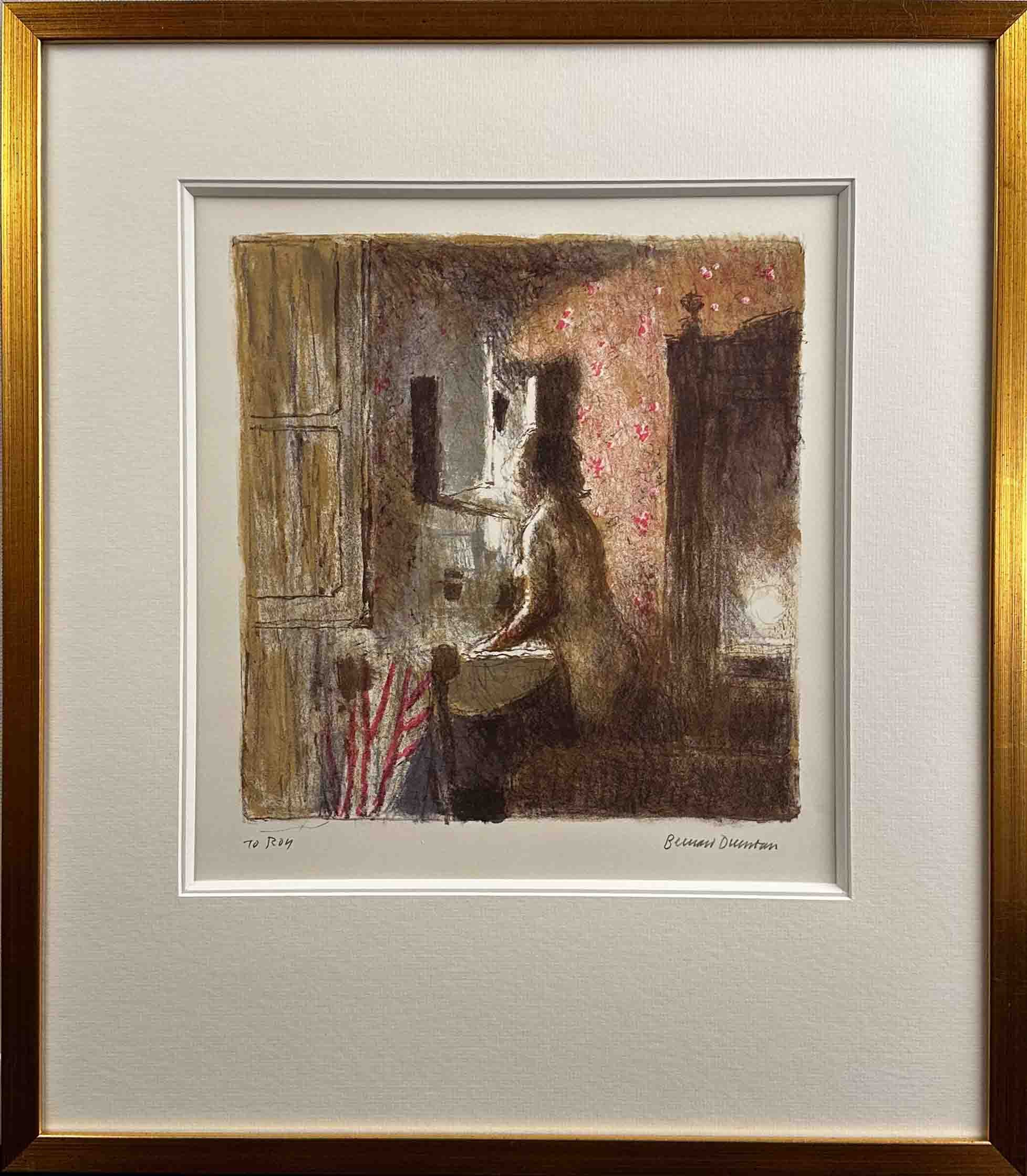 Bernard Dunstan - Albergo Stella - Signed Lithograph with frame.jpg