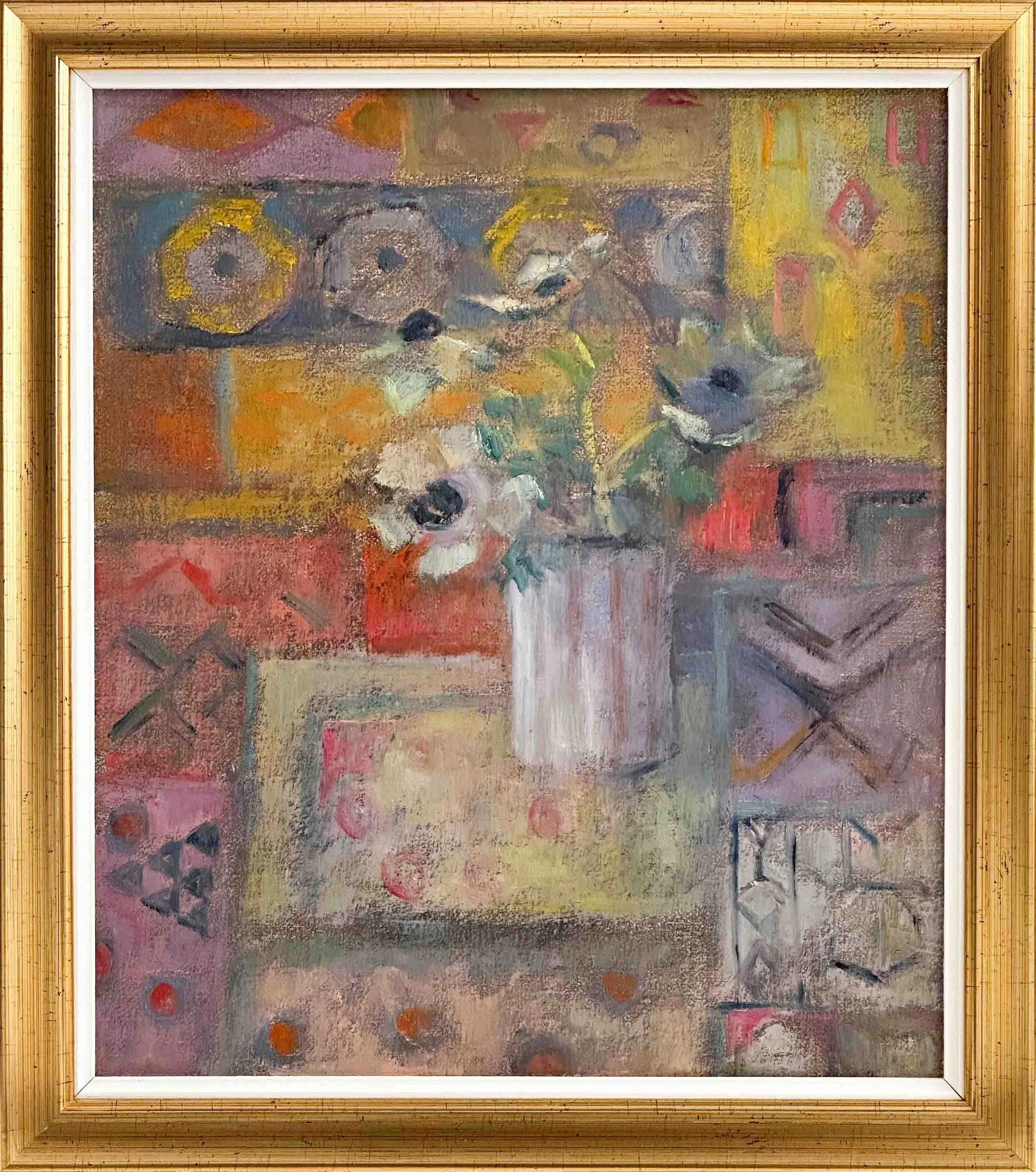 June Miles - Floral Still Life - Detail with Frame.jpg