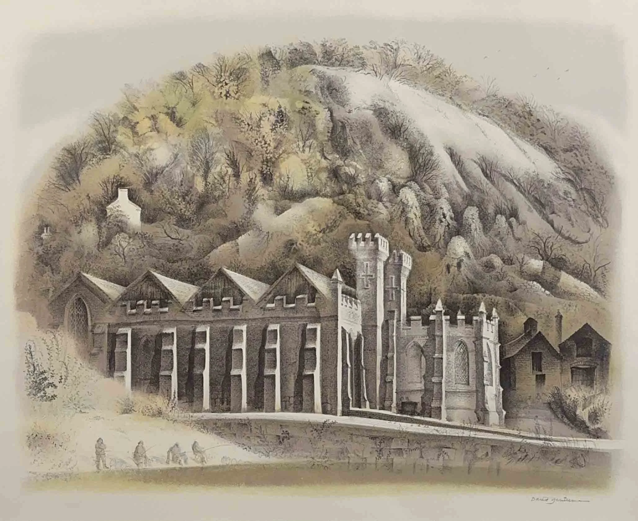 David Gentleman - Warehouse in the Potteries