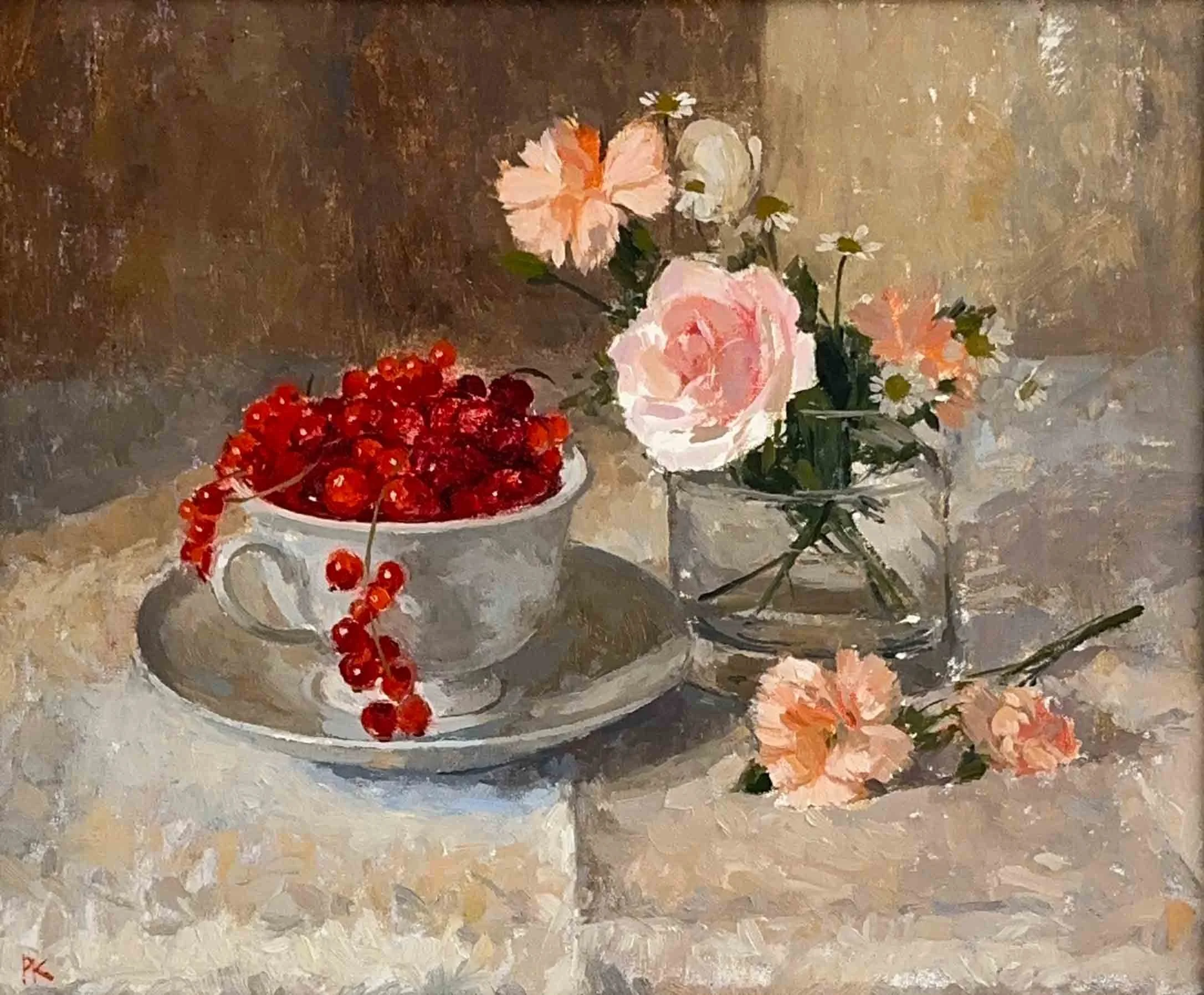 Pamela Kay - redcurrants and pinks Front no Frame.jpg