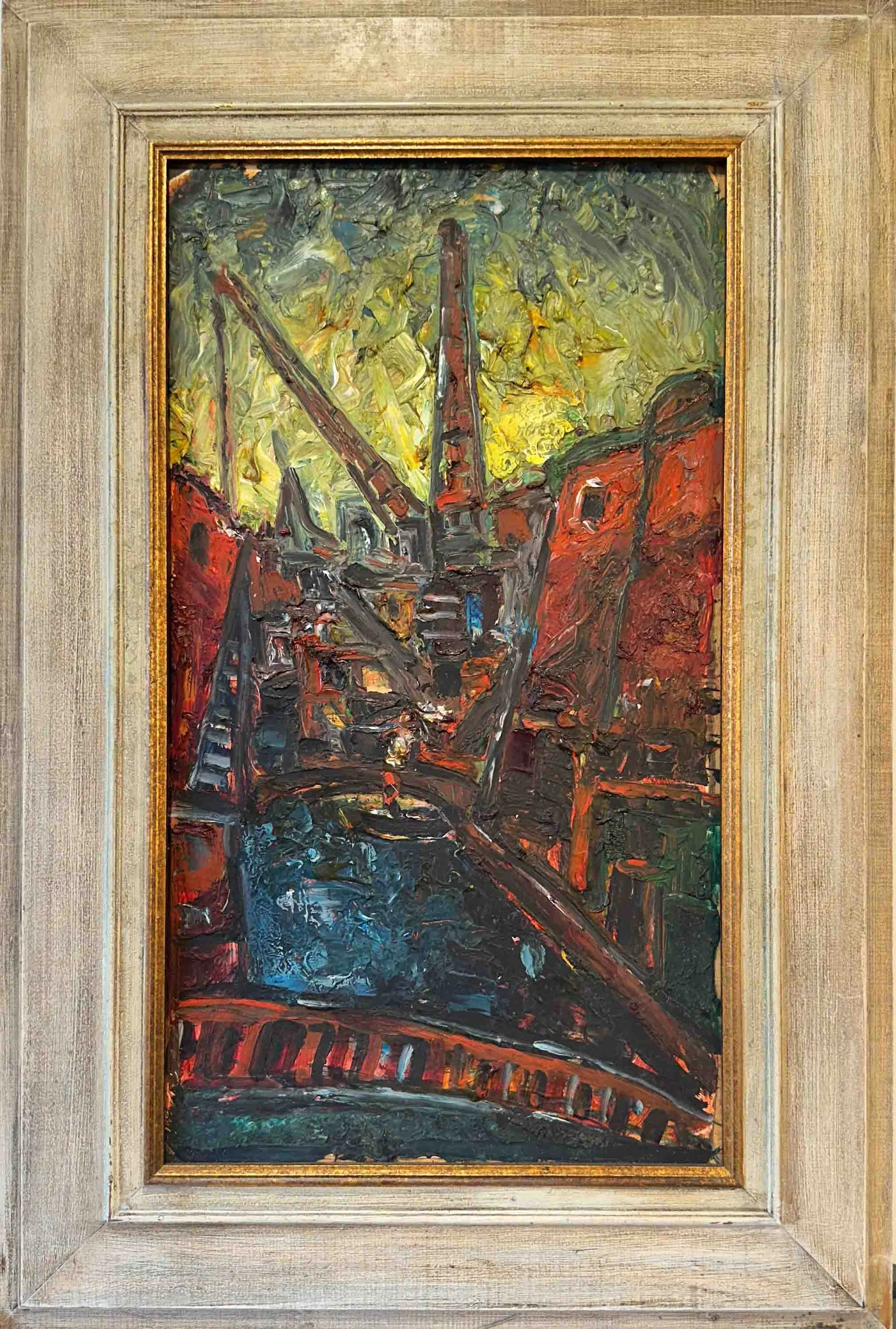 Barrington Tabb - Cranes 1994 - Crane and Frame Detail.jpg