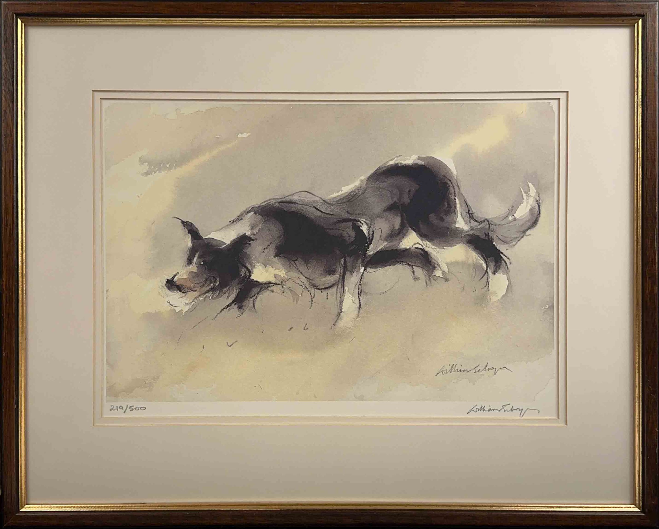 William Selwyn - Working Sheepdog - Artwork with Frame.jpg