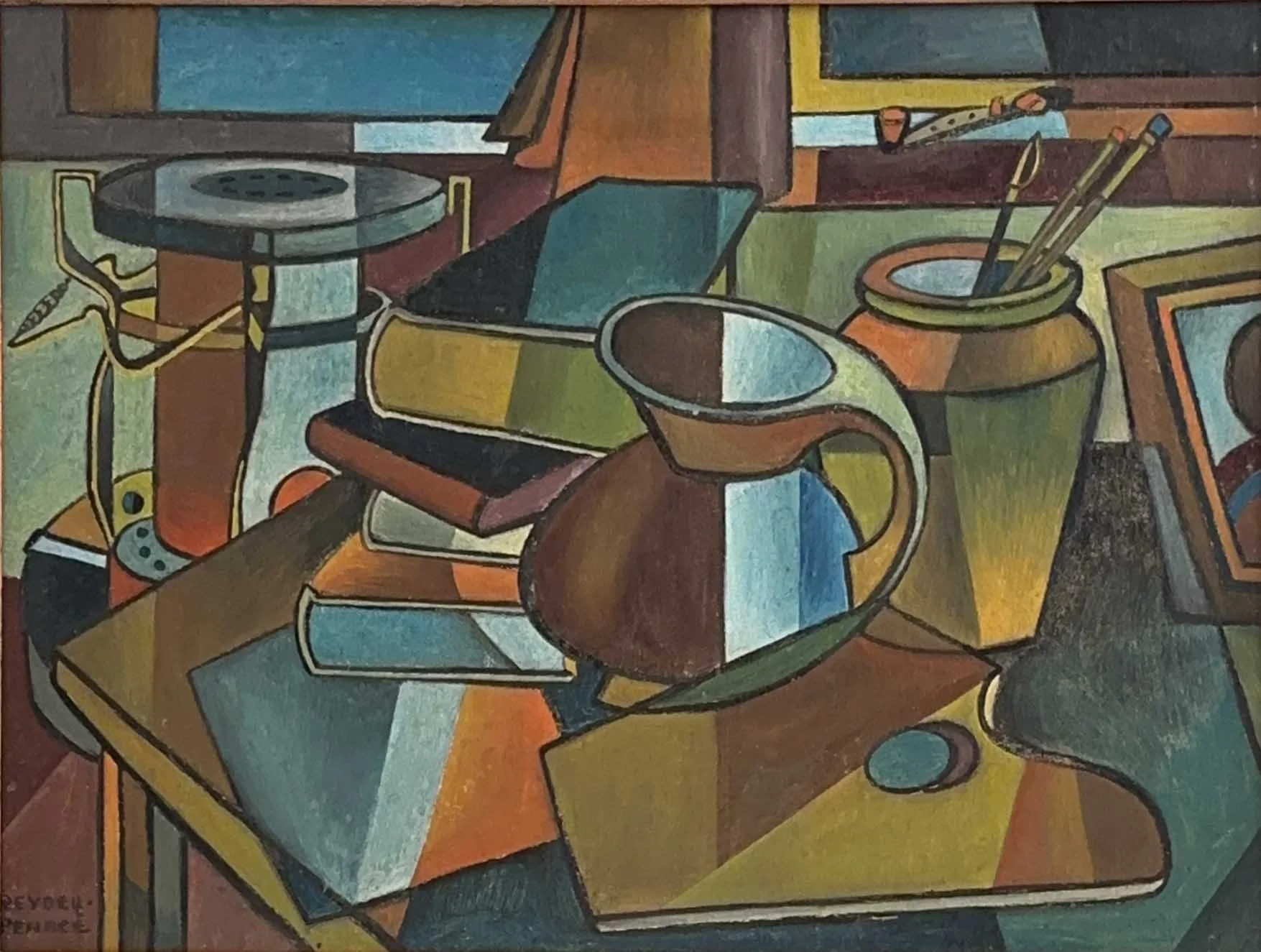 Arthur Gill Pleydell-Pearce - Cubist Still Life no Frame.jpg