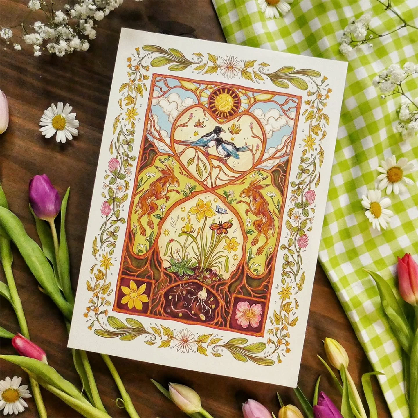 Apr&egrave;s le d&eacute;sespoir de la fin de l'Hiver, il est enfin de retour : le soleil !

Quel plaisir de le voir baigner de lumi&egrave;re les horizons, m&ecirc;me timidement. La vie retrouve de l'&eacute;nergie, les arbres bourgeonnent, et l'esp