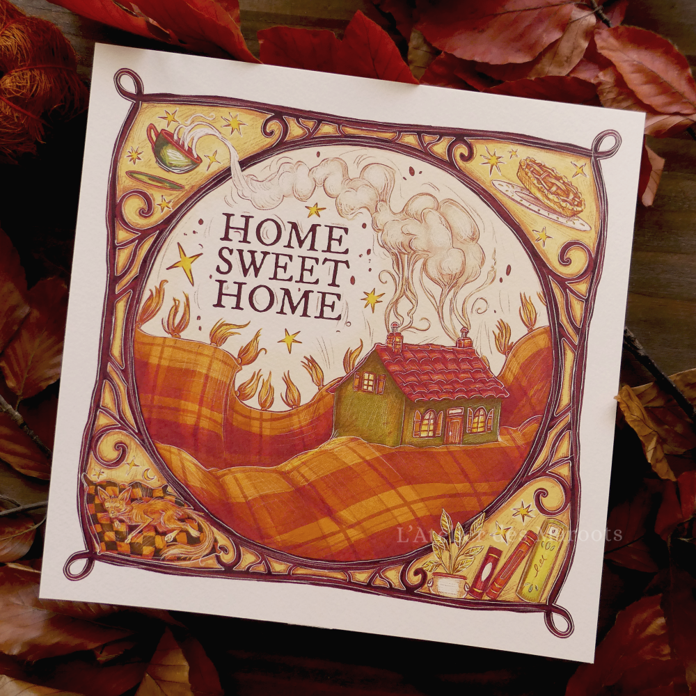 "Home Sweet Home" - Affiche