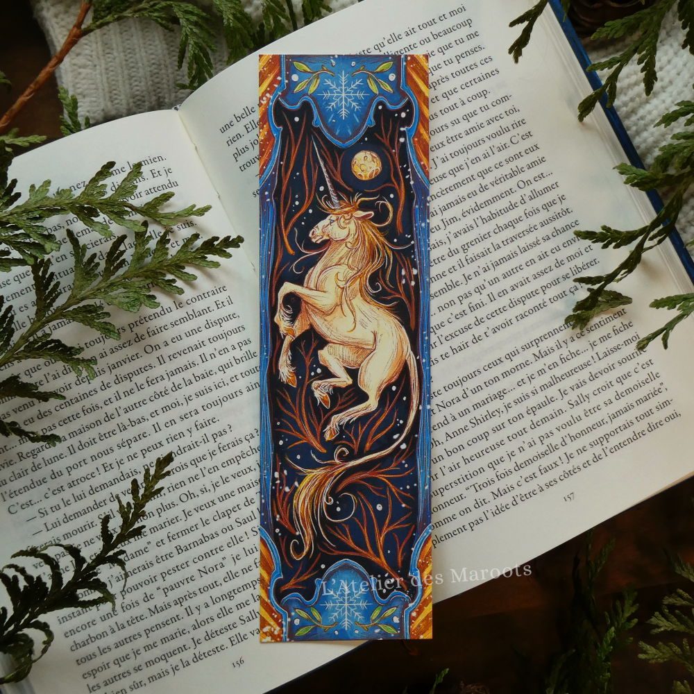 "Légende d'Hiver" - Marque-Page