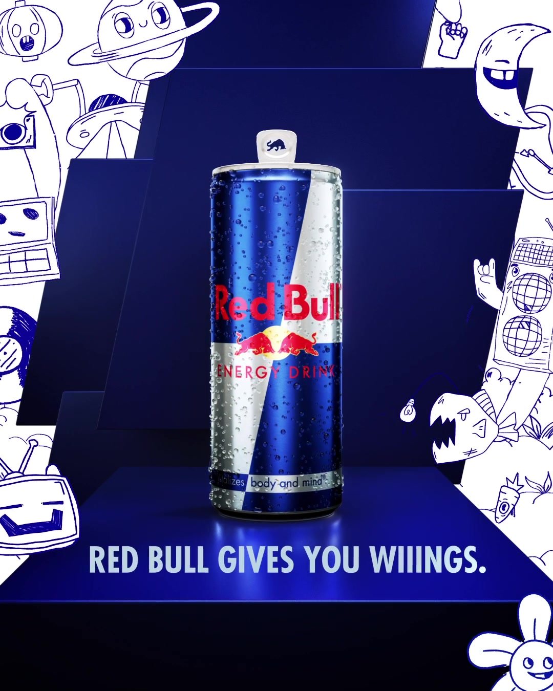 Red Bull - Doodle Art