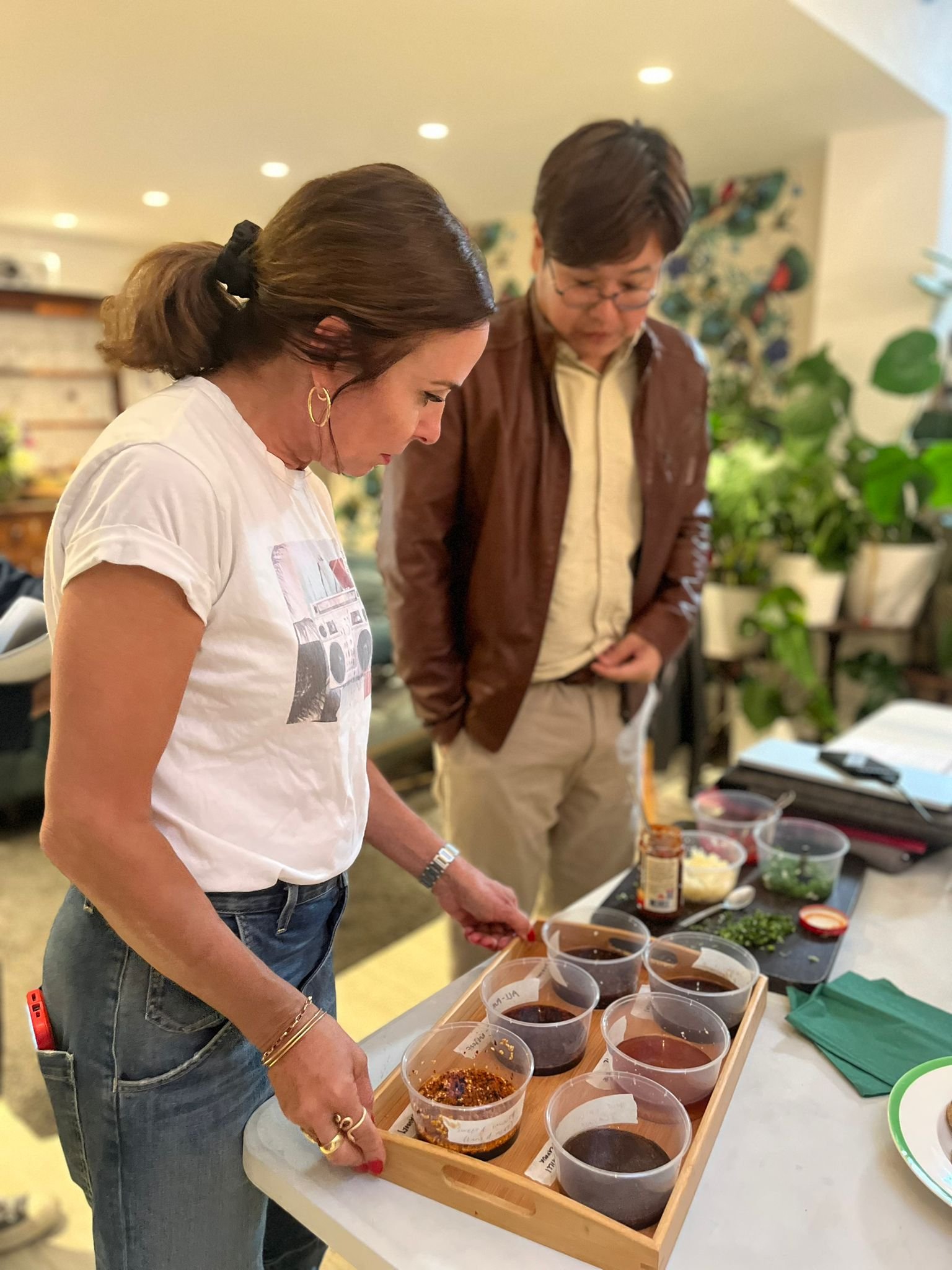  BTS from a food photography shoot for Chinese sauce company Lee Kum Kee in this project from video, animation and VFX studio Heehaw, Scotland 