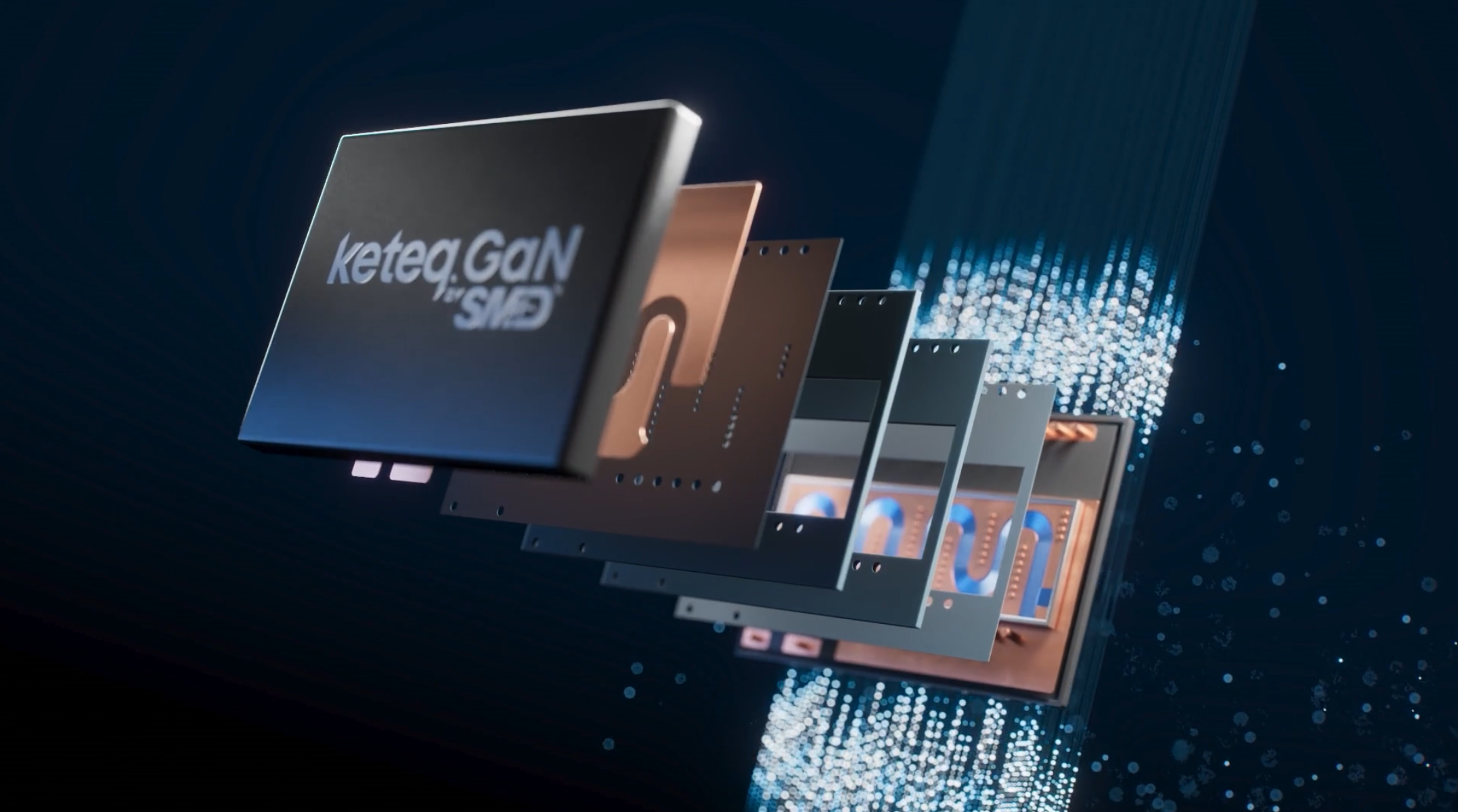 A 3D computer chip comes apart in this video for a tech company by Edinburgh based video, animation and VFX studio Heehaw. 