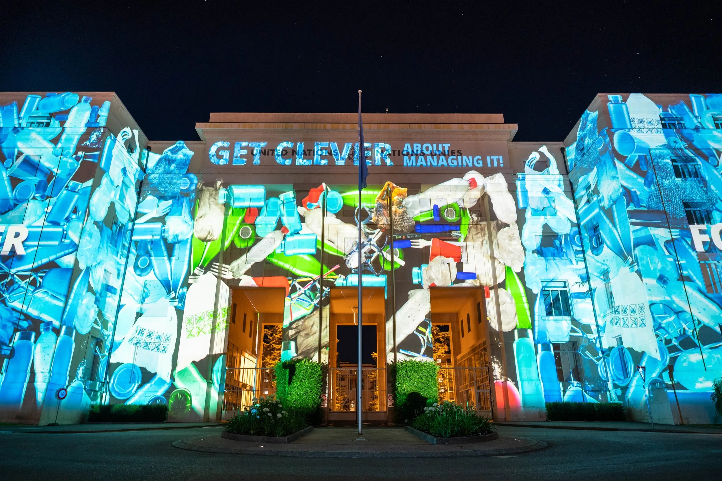 Plastic is forever, get clever about managing it - Image is taken from plastic is forever film for the UN by Heehaw