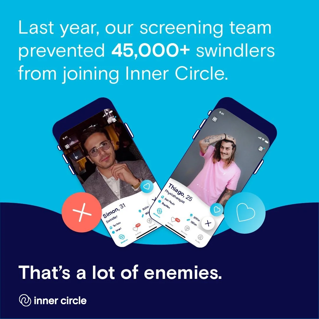 “My enemies are after me.” An interview on Screening, Swindler(s) & staying safe online.